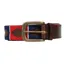 Hy Equestrian Polo Belt - Red/Navy/White